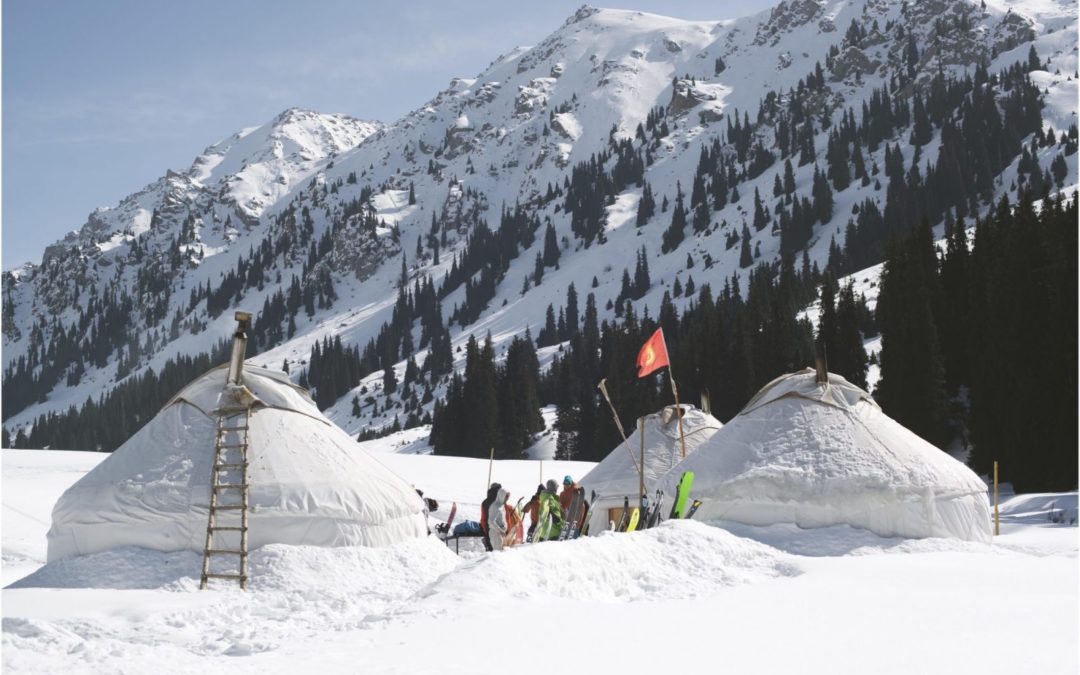 ski au Kirghizstan